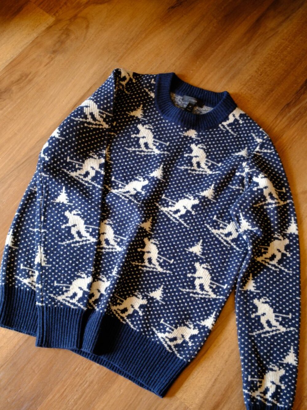 100% Wool J. Crew Winter Sweater
